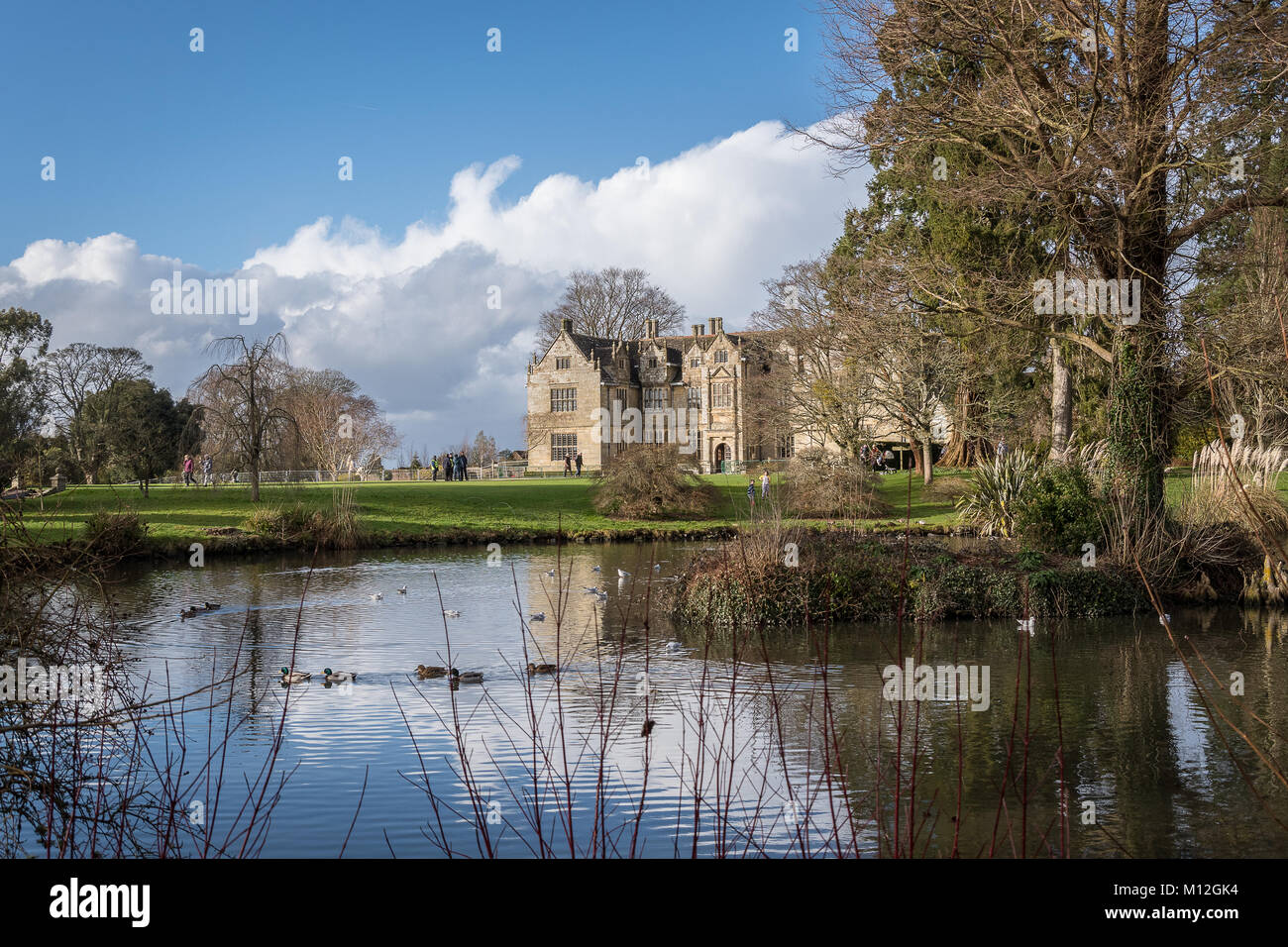 Couleur Janvier à Wakehurst Place Banque D'Images