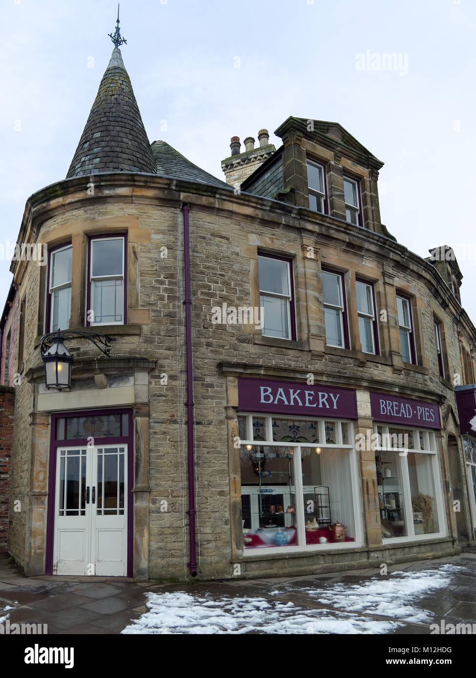 STANLEY, County Durham/UK - 20 janvier : ancienne boulangerie au nord de l'Angleterre Open Air Museum à Stanley, County Durham le 20 janvier, 2018 Banque D'Images