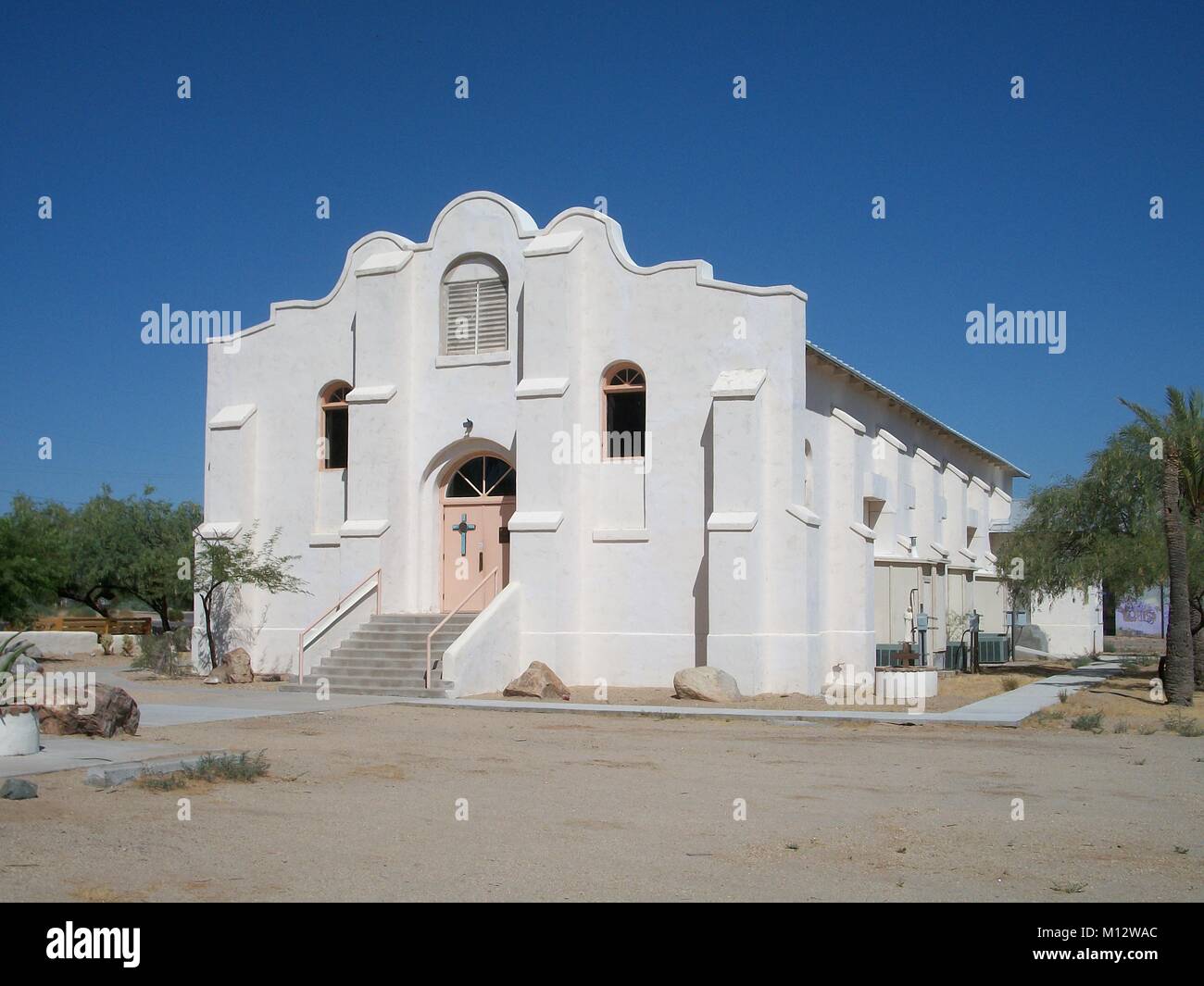 L'église de la Mission à l'école indienne de St. Banque D'Images