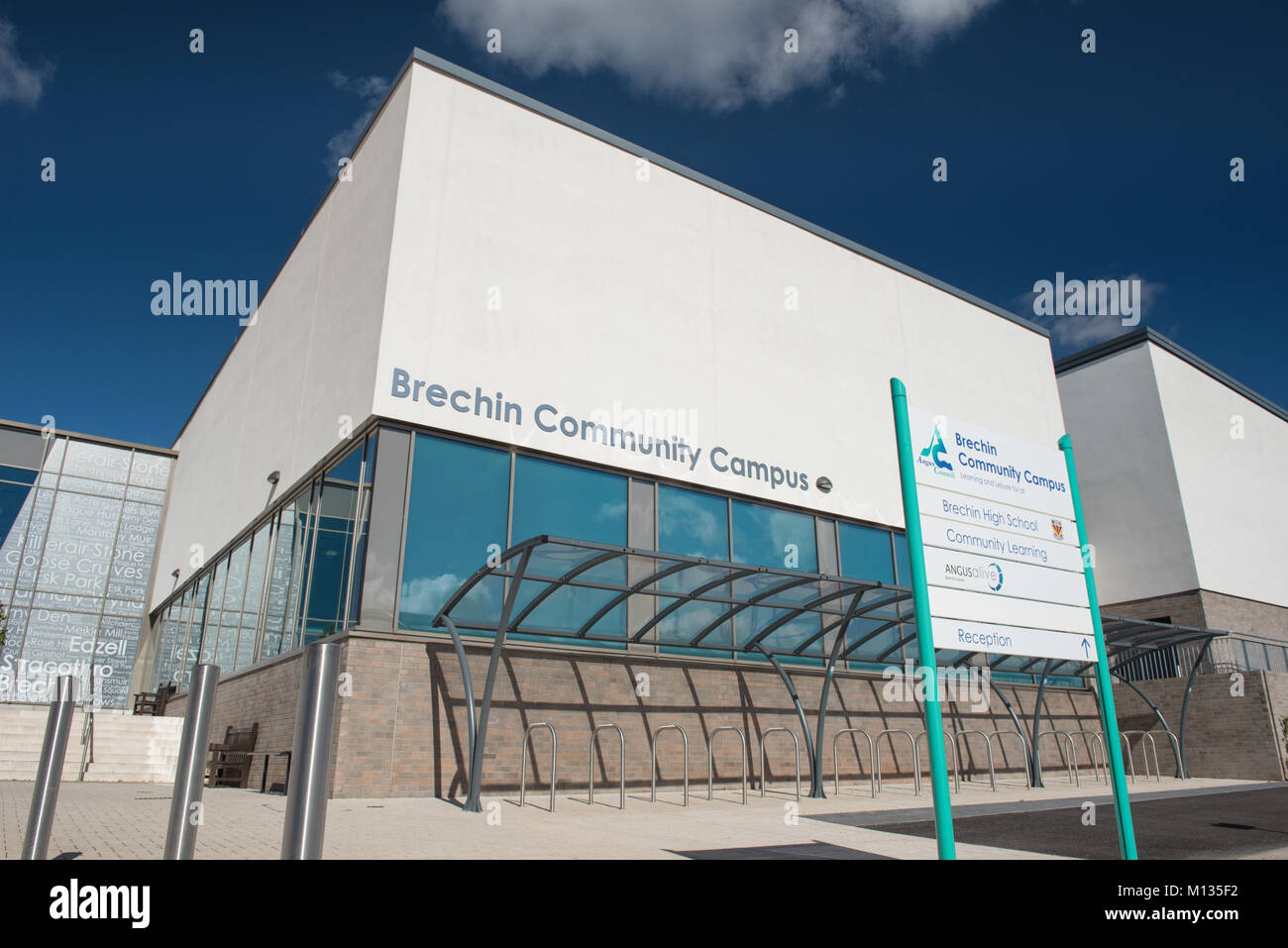 Brechin Community Campus Banque D'Images