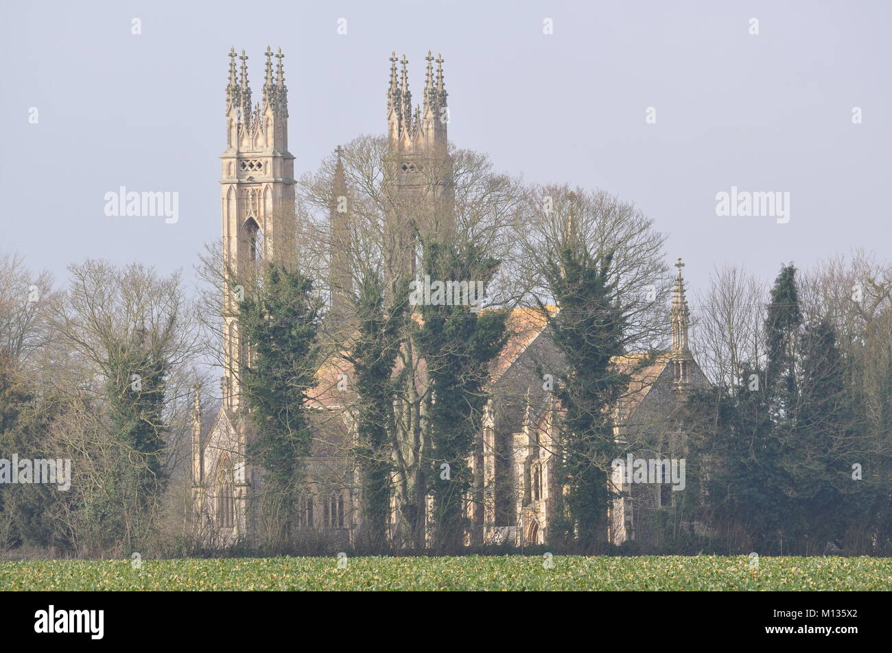 L'église St Michel Archange Booton Norfolk England UK Banque D'Images