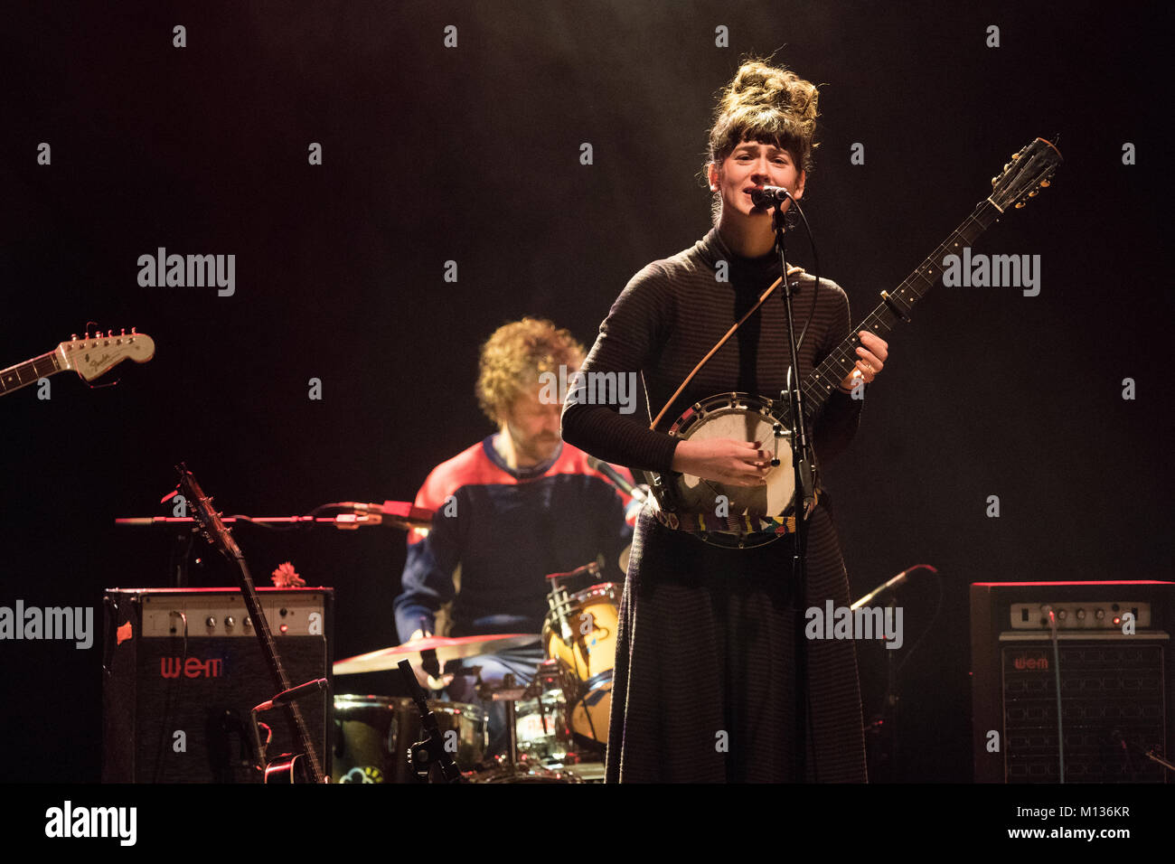 Londres, Royaume-Uni. 25 janvier, 2018. Kate stables de ceci est le kit en live sur la scène du O2 Shepherds Bush Empire à Londres. Date de la photo : le jeudi 25 janvier, 2018. Credit : Roger Garfield/Alamy Live News Banque D'Images