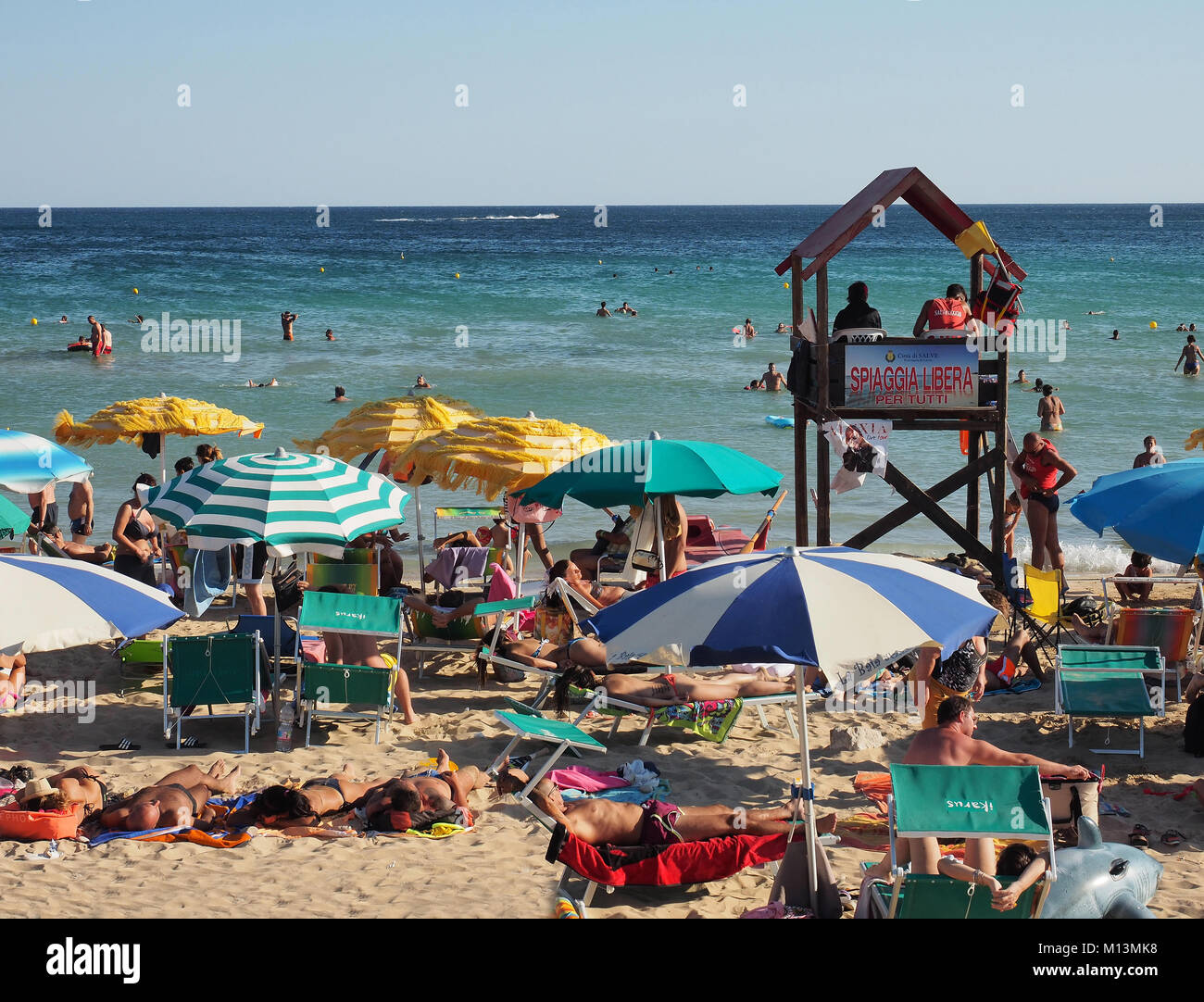L'Europe, Italie, Pouilles, Salento,Maldive del Salento Banque D'Images