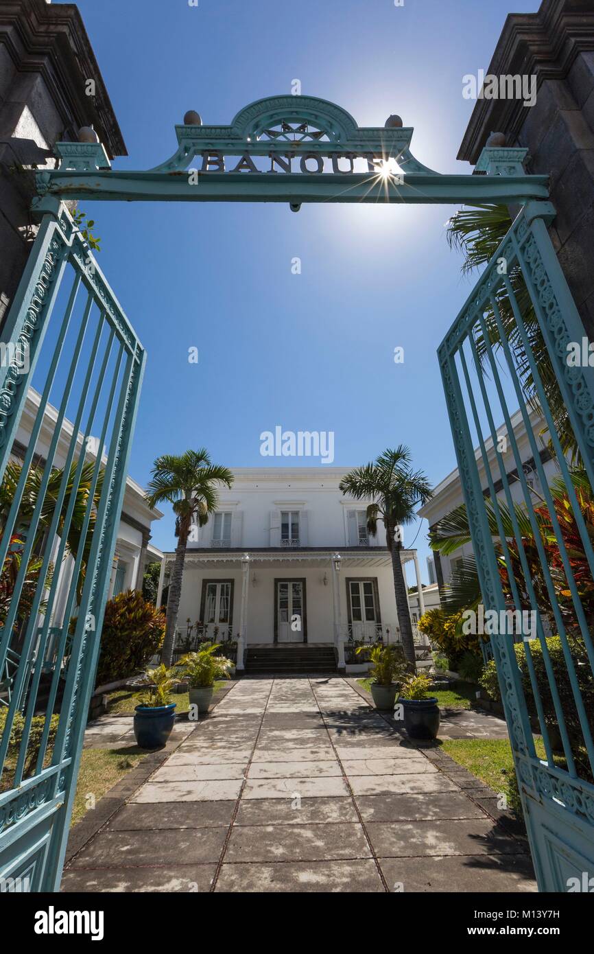 La France, l'île de la réunion, Saint Denis, bâtiment colonial, la