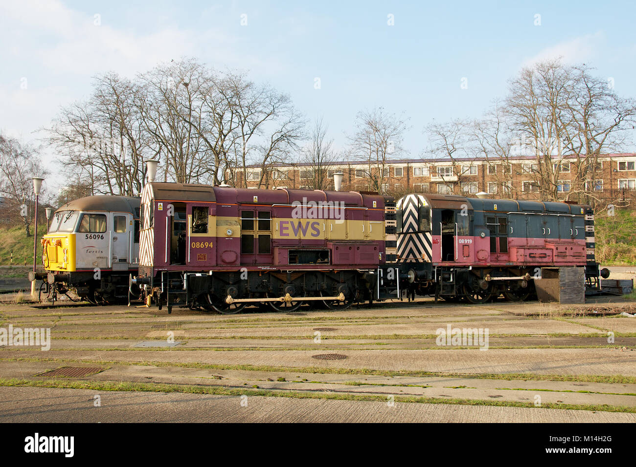 Locomotive à la couronne à chêne ancien dépôt commun à Londres Banque D'Images