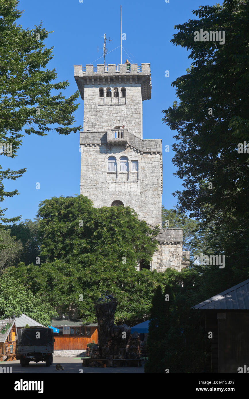 Sotchi, Hosta District, région de Krasnodar, Russie - le 14 juillet 2016 : Tour du Mont Gros Ahun, Hosta district de Sotchi dans la région de Krasnodar Banque D'Images
