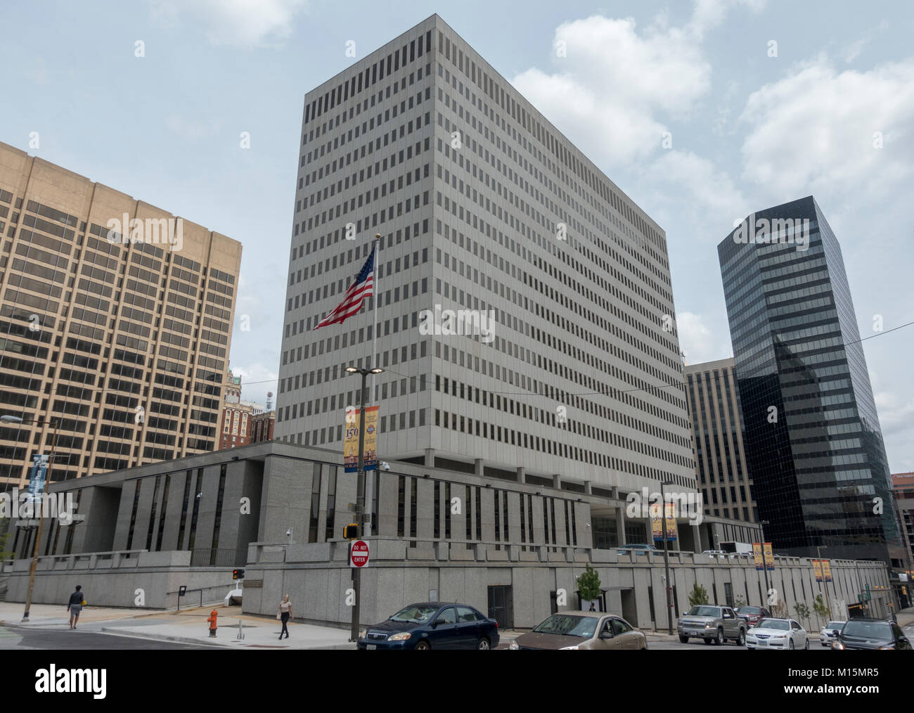 Le CBRE Internal Revenue Service Building, 31 Pl Hopkins, Baltimore, Maryland, United States. Banque D'Images