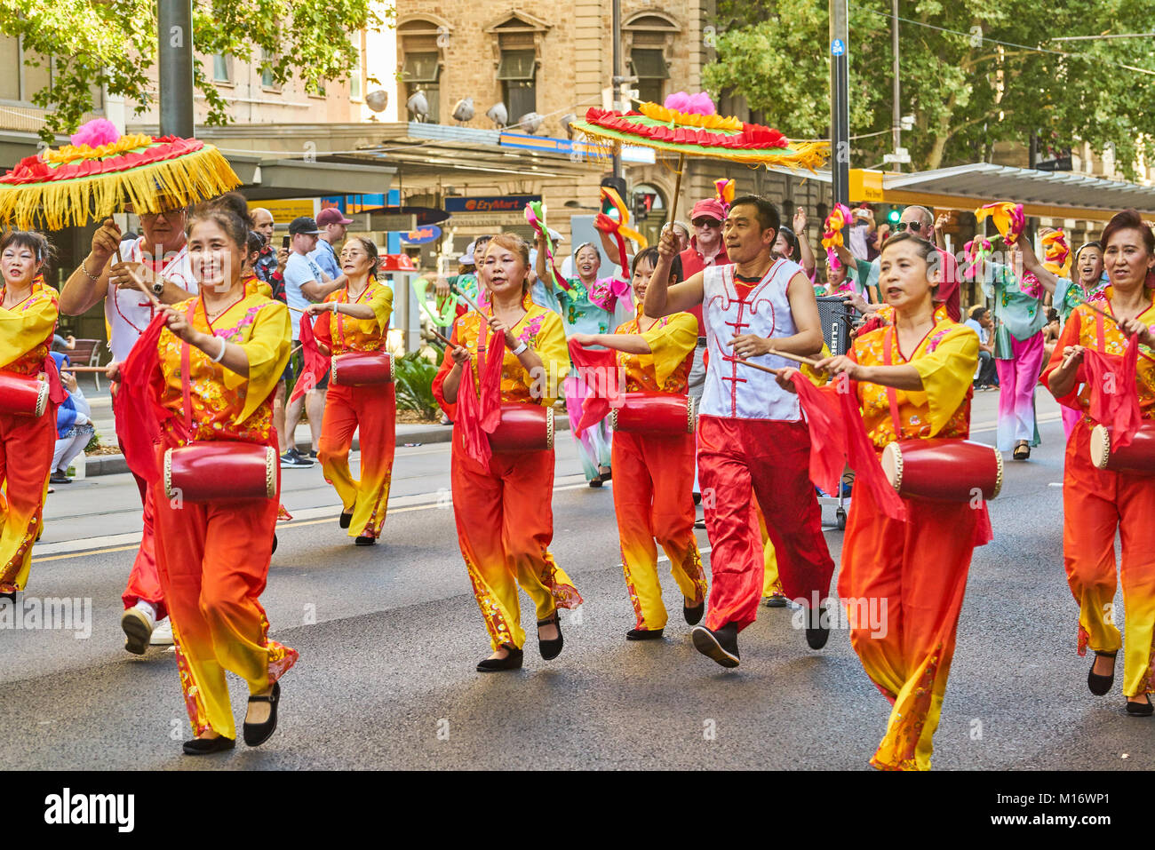 Adélaïde, Australie. 26 janvier, 2018. L'Australie Jour en Ville Adelaide, Australie du Sud, Australie Crédit : Alexander Kondakov/Alamy Live News Banque D'Images