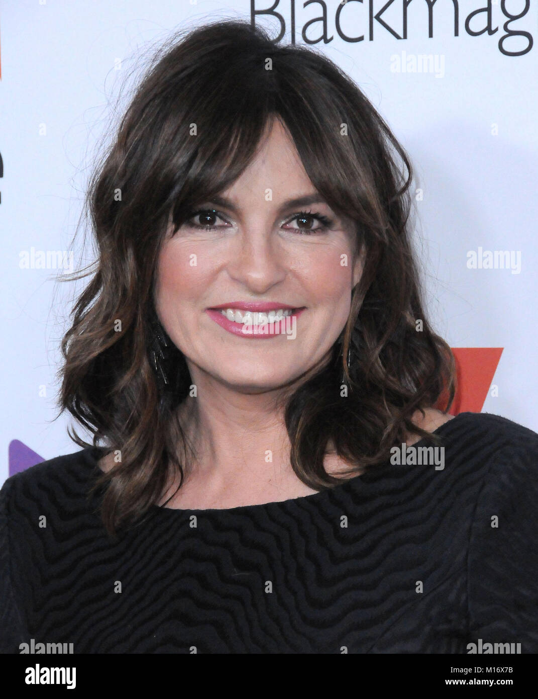 Los Angeles, CA - le 26 janvier : L'actrice Mariska Hargitay assiste à l'ACE 2018 Eddie Awards au Beverly Hilton Hotel le 26 janvier 2018 à Beverly Hills, Californie. Photo de Barry King/Alamy Live News Banque D'Images