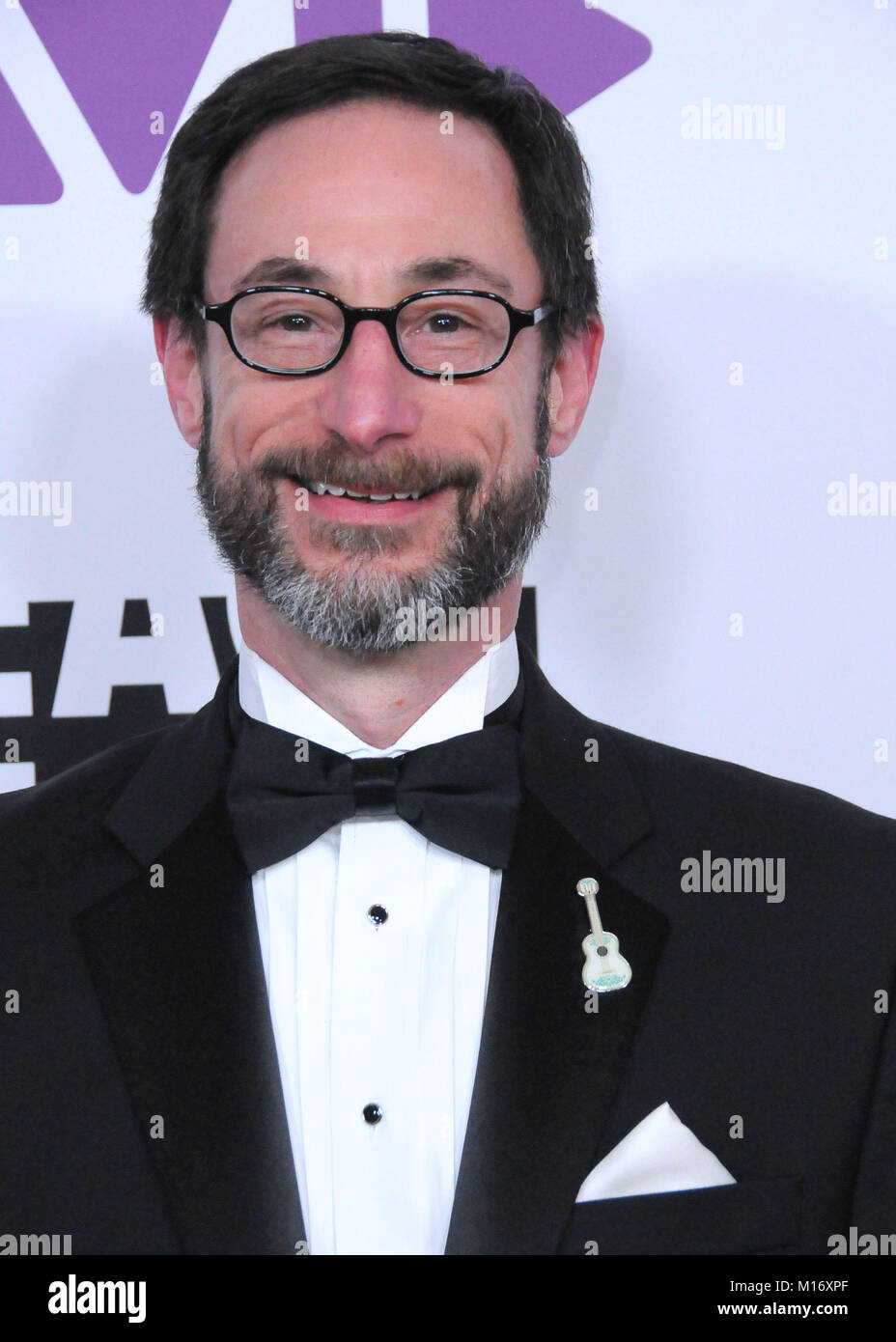 Los Angeles, CA - le 26 janvier : Editor Steve Bloom assiste à l'ACE 2018 Eddie Awards au Beverly Hilton Hotel le 26 janvier 2018 à Beverly Hills, Californie. Photo de Barry King/Alamy Live News Banque D'Images