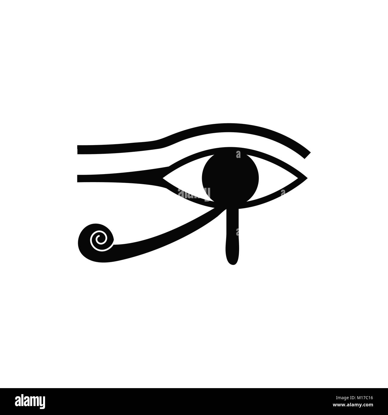 Oeil d'Horus vector Banque D'Images