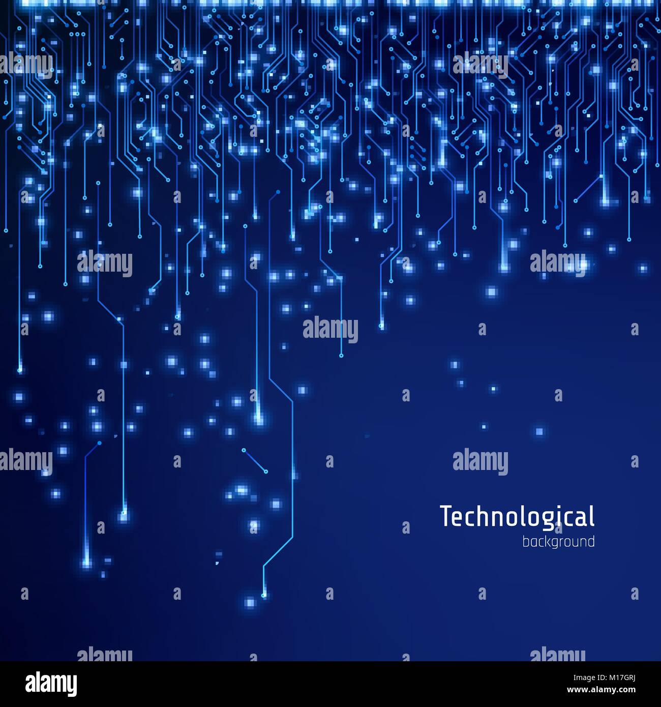 La texture de la carte de circuits imprimés. Abstract vector background technologique Illustration de Vecteur