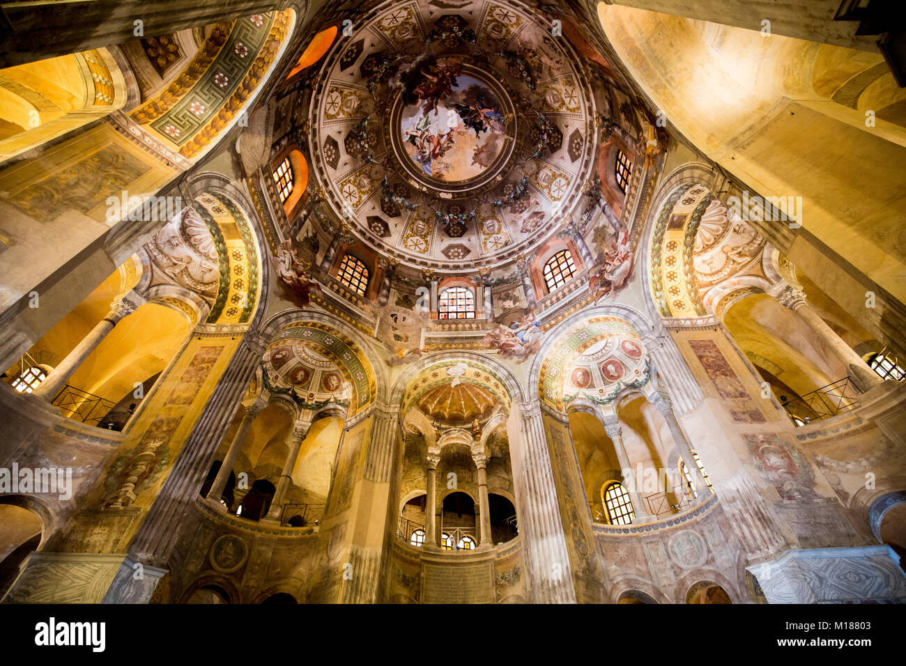 Basilica di San Vitale à Ravenne en Italie Banque D'Images