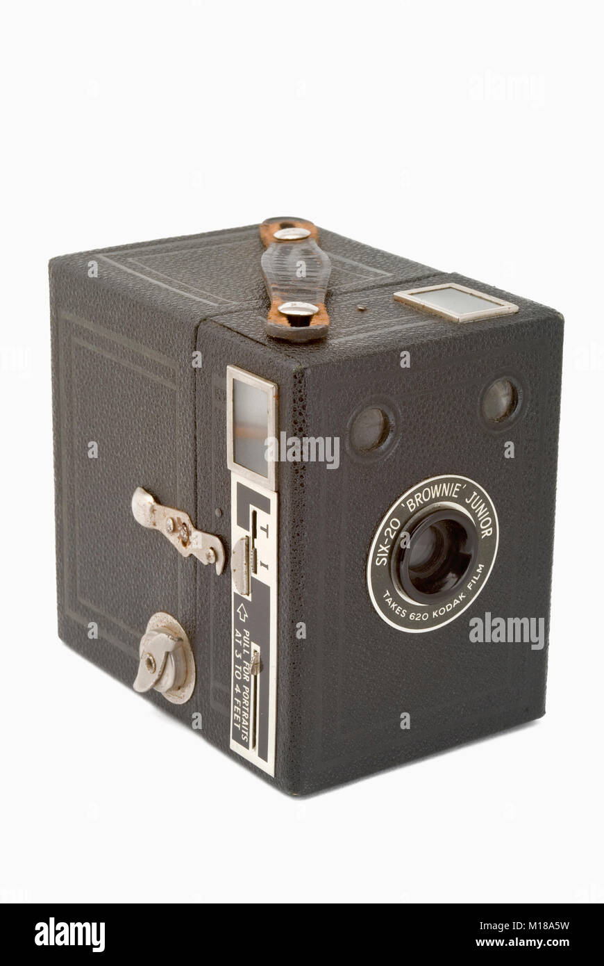 Kodak Six-20 Brownie Junior Banque D'Images