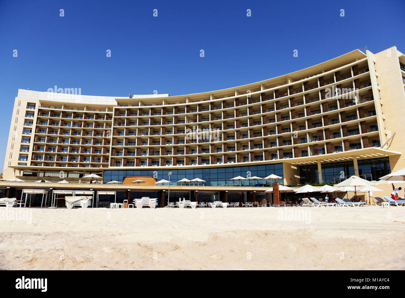 L'Hôtel Kempinsky, situé à Aqaba, Jordanie. Banque D'Images