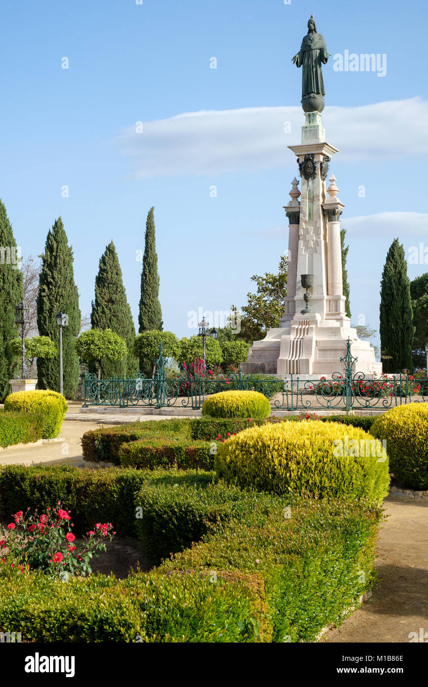 Jardins del Corazon de Jesus (Jardins du cœur de Jésus), Antequera, Malaga, Andalousie, Espagne Banque D'Images