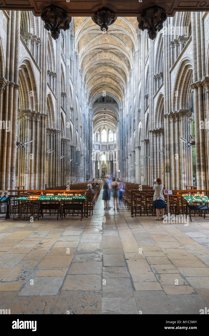 La Cathédrale de Rouen, Seine-Maritime, Normandie, France, Europe Banque D'Images