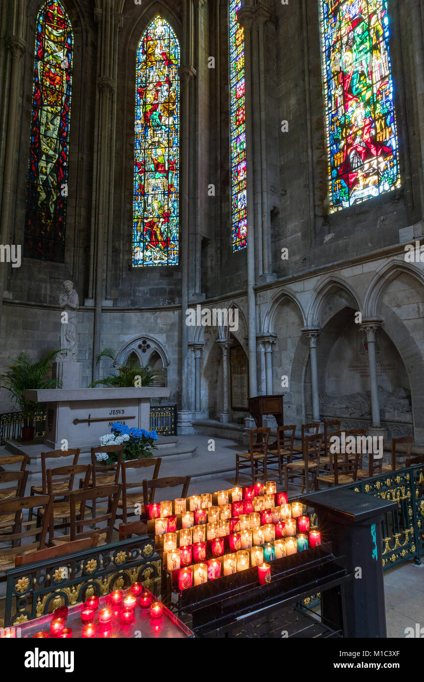 La Cathédrale de Rouen, Seine-Maritime, Normandie, France, Europe Banque D'Images