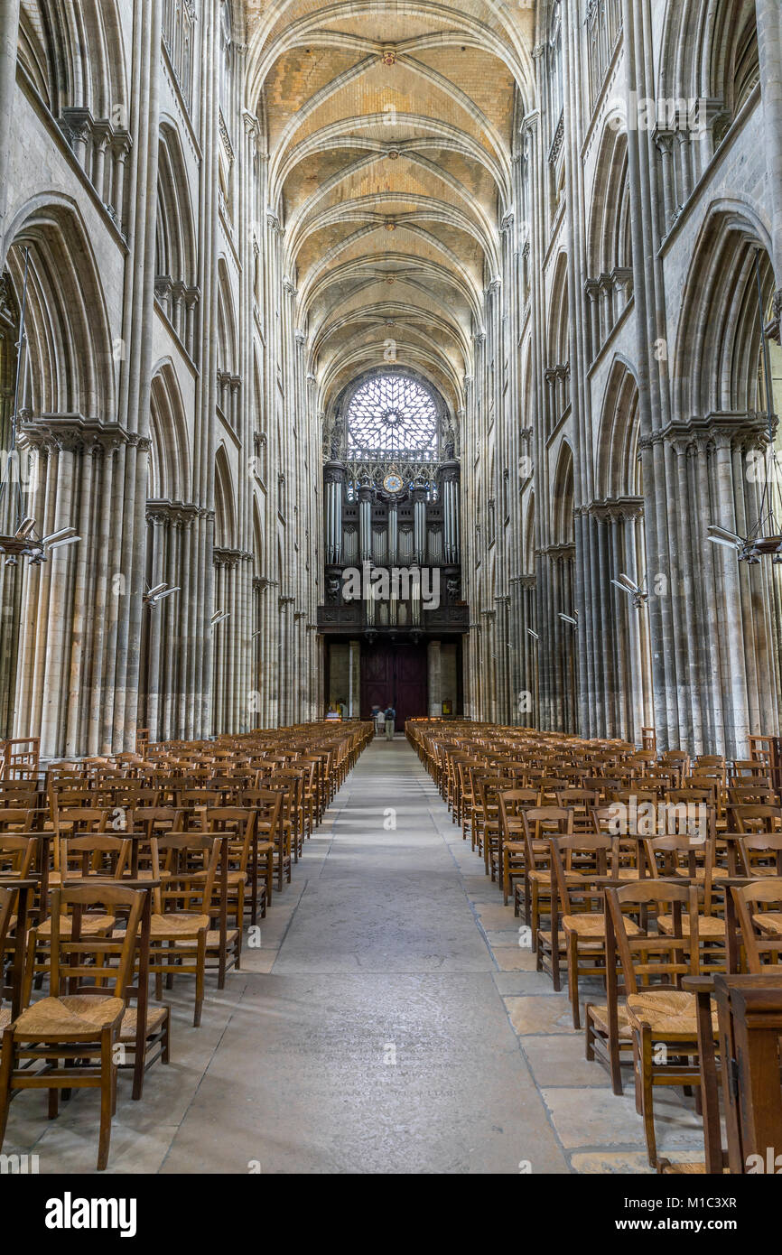 La Cathédrale de Rouen, Seine-Maritime, Normandie, France, Europe Banque D'Images