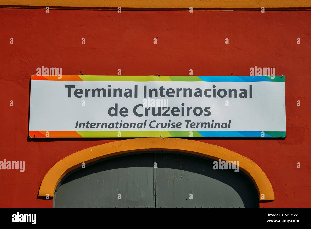 Terminal de croisières internationales dans le district de Porto Maravilha o Banque D'Images