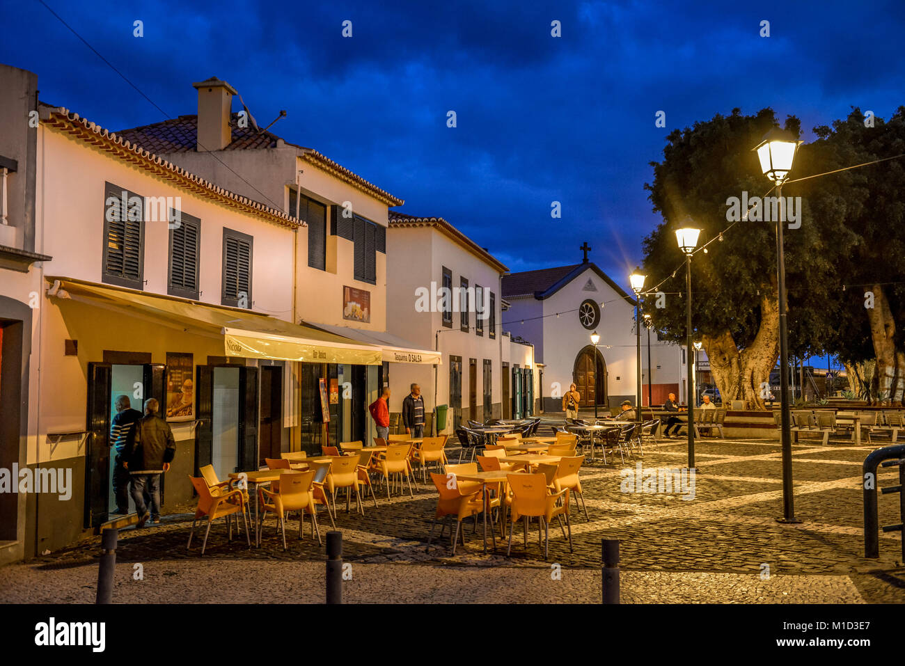 Vieille ville de Machico, Madeira, Portugal, Altstadt, Machico Banque D'Images