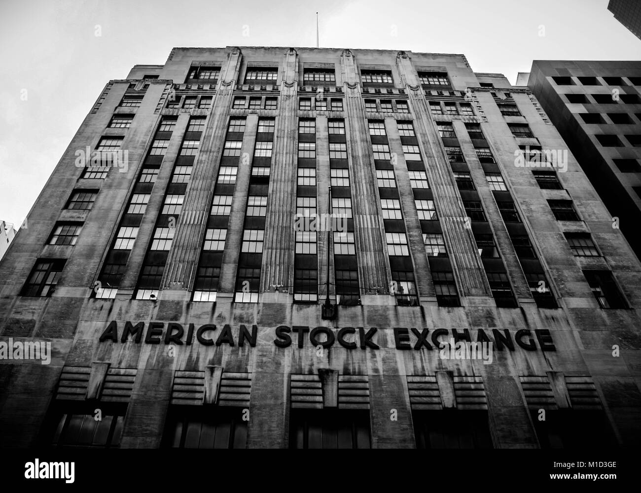 American Stock Exchange, New York City Banque D'Images