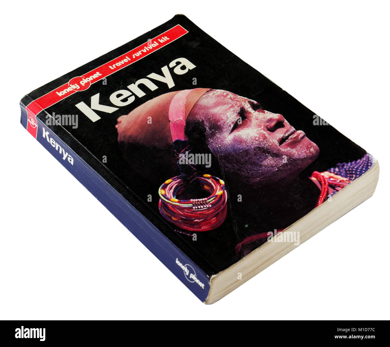 Le guide Lonely Planet au Kenya Banque D'Images