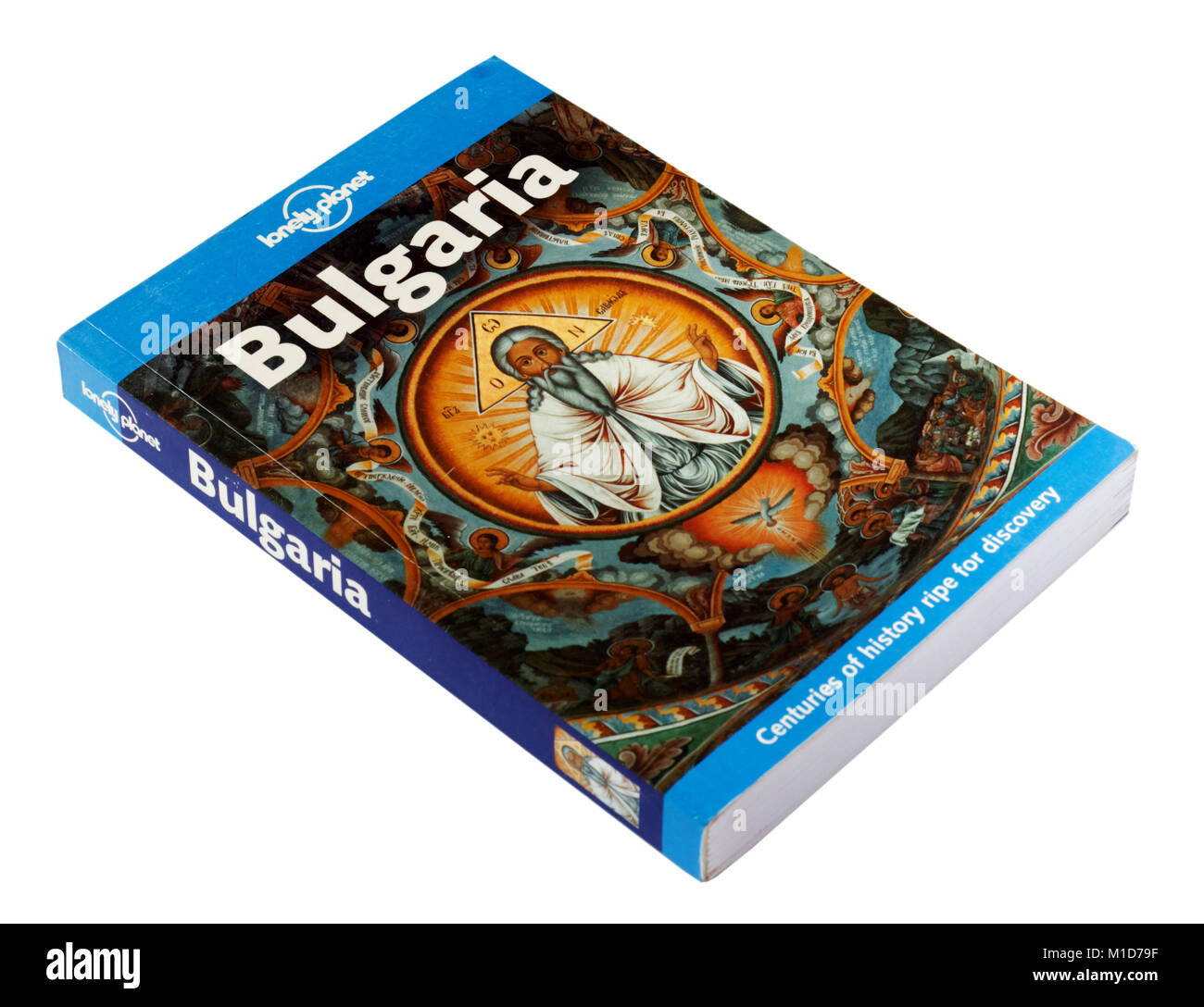 Le guide Lonely Planet à la Bulgarie Banque D'Images