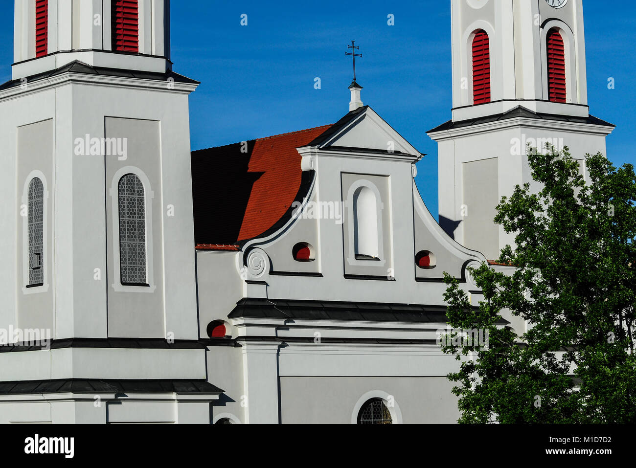 Église du Monastère Irsee, un petit village des Alpes en Bavière Banque D'Images