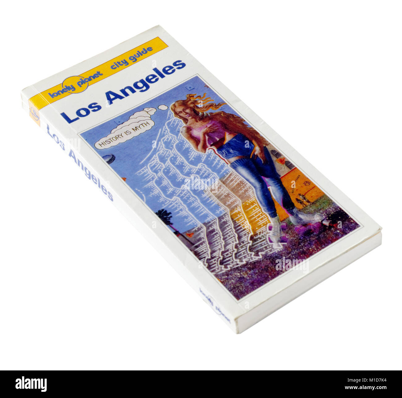 Le guide Lonely Planet à Los Angeles Banque D'Images