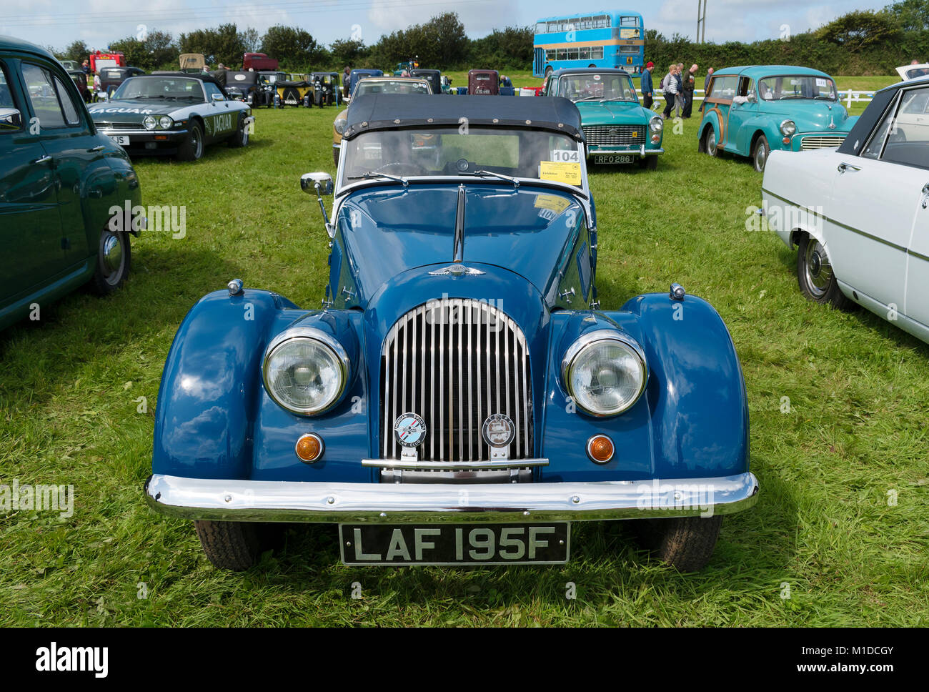 Vintage morgan voiture de sport, Banque D'Images