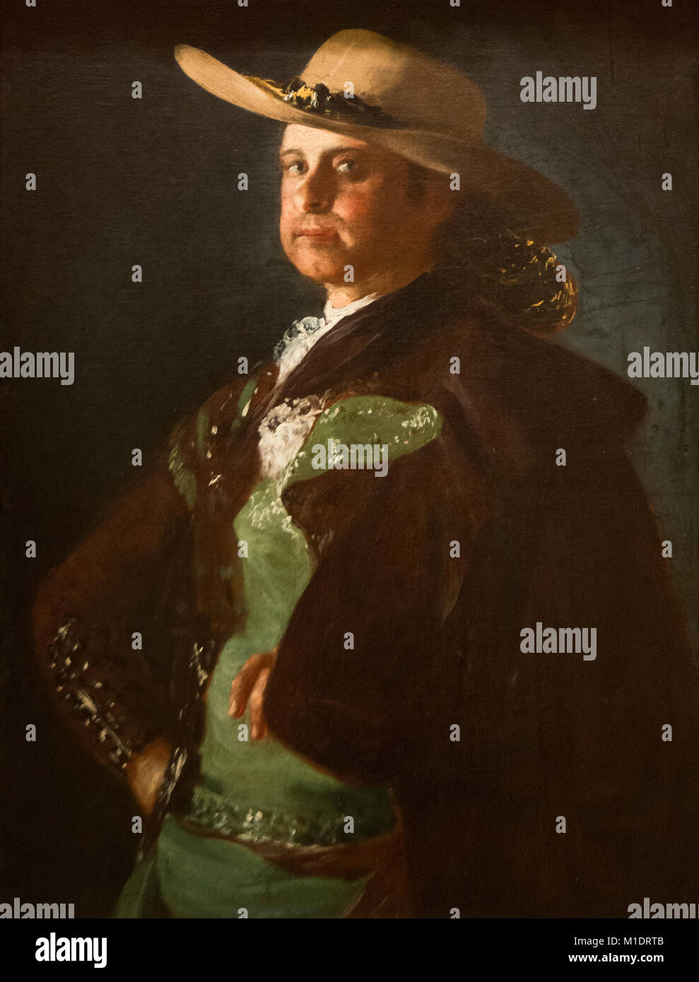 Francisco de Goya : Portrait d'un Picador Banque D'Images