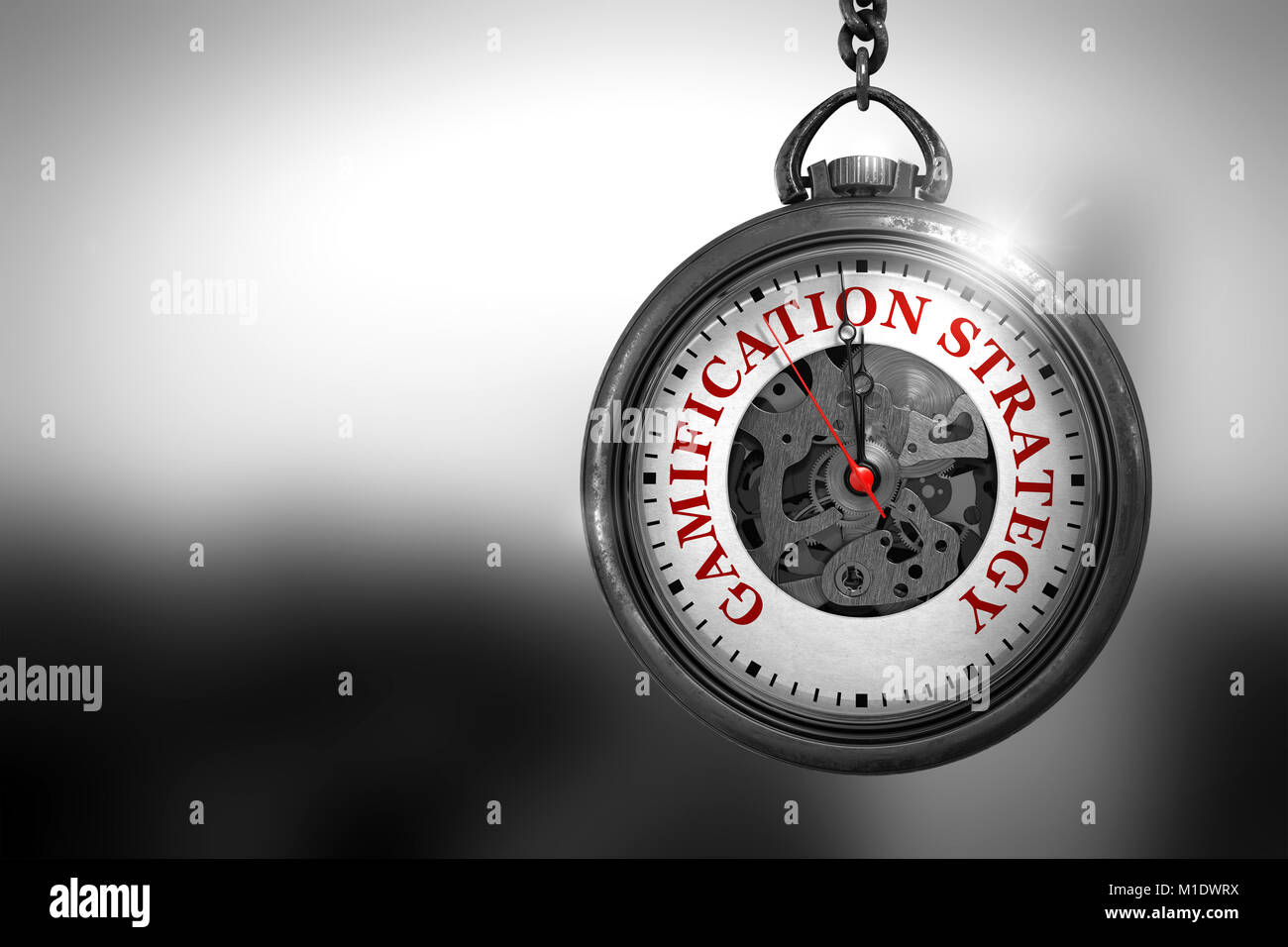 Stratégie de Gamification Watch. 3D Illustration. Banque D'Images