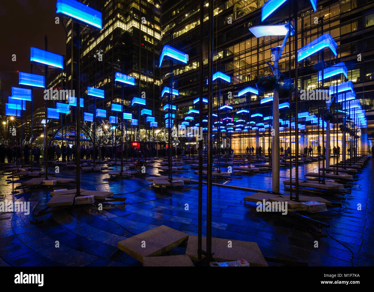 Feux d'hiver : abstrait, COLLECTIF COIN Banque D'Images