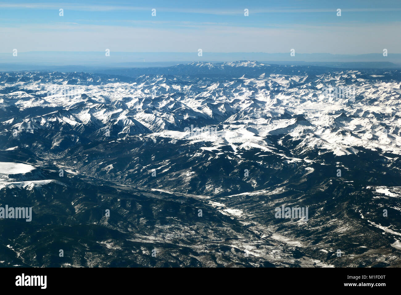 Les montagnes de San Juan dans le Colorado Rockies Banque D'Images