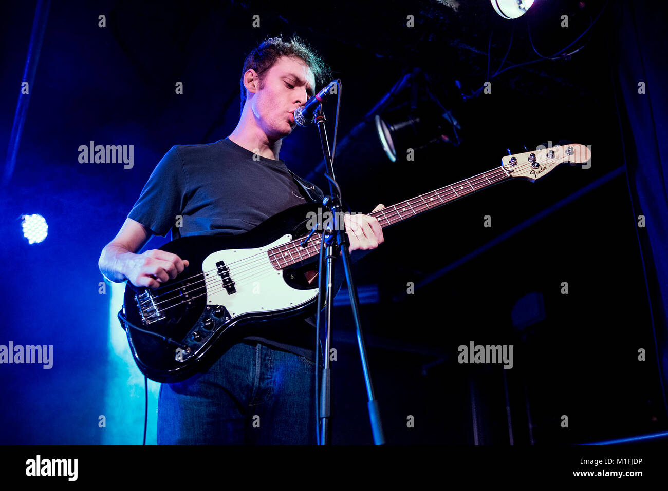 Manchester, UK. 29 janvier 2018. Sean Martin, Josh Higgins, Arran O'Connell et Carl Dillon de la nuit Cafe effectuer à l'Academy 3 à Manchester 29/01/2018 Credit : Gary Mather/Alamy Live News Banque D'Images