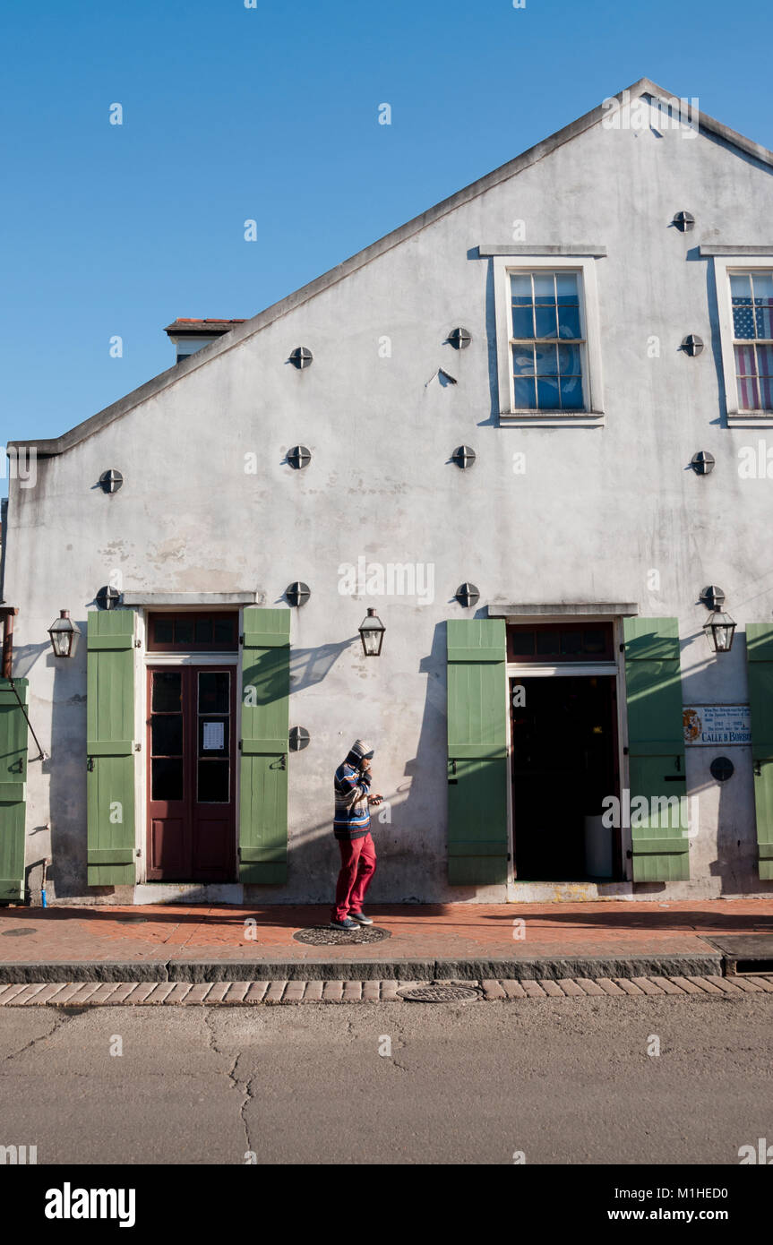 L'extérieur du magasin New Orleans Banque D'Images