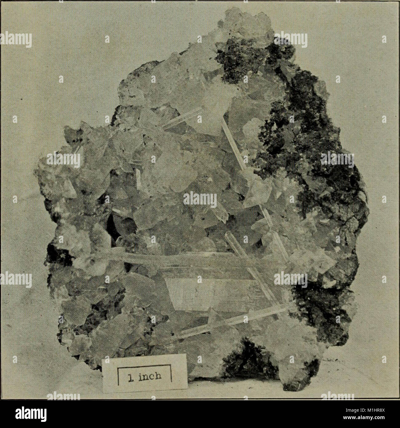 Un guide populaire aux minéraux - avec des chapitres sur l'Bement Collection de minéraux à l'American Museum of Natural History, et le développement de minéralogie (1912) (14778239545) Banque D'Images