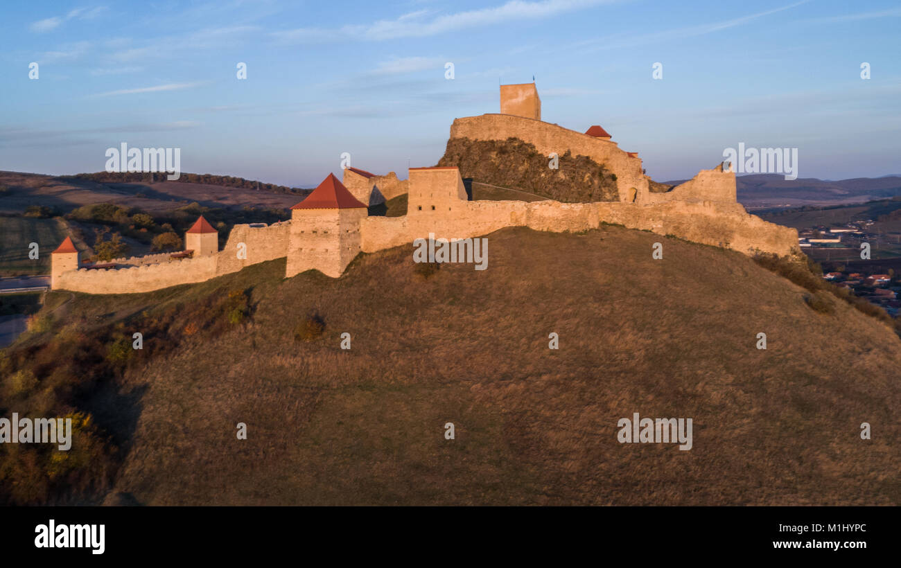 Brasov citadelle médiévale attestée d'abord en 1324, est l'un des plus anciens sites archéologiques en Roumanie Banque D'Images