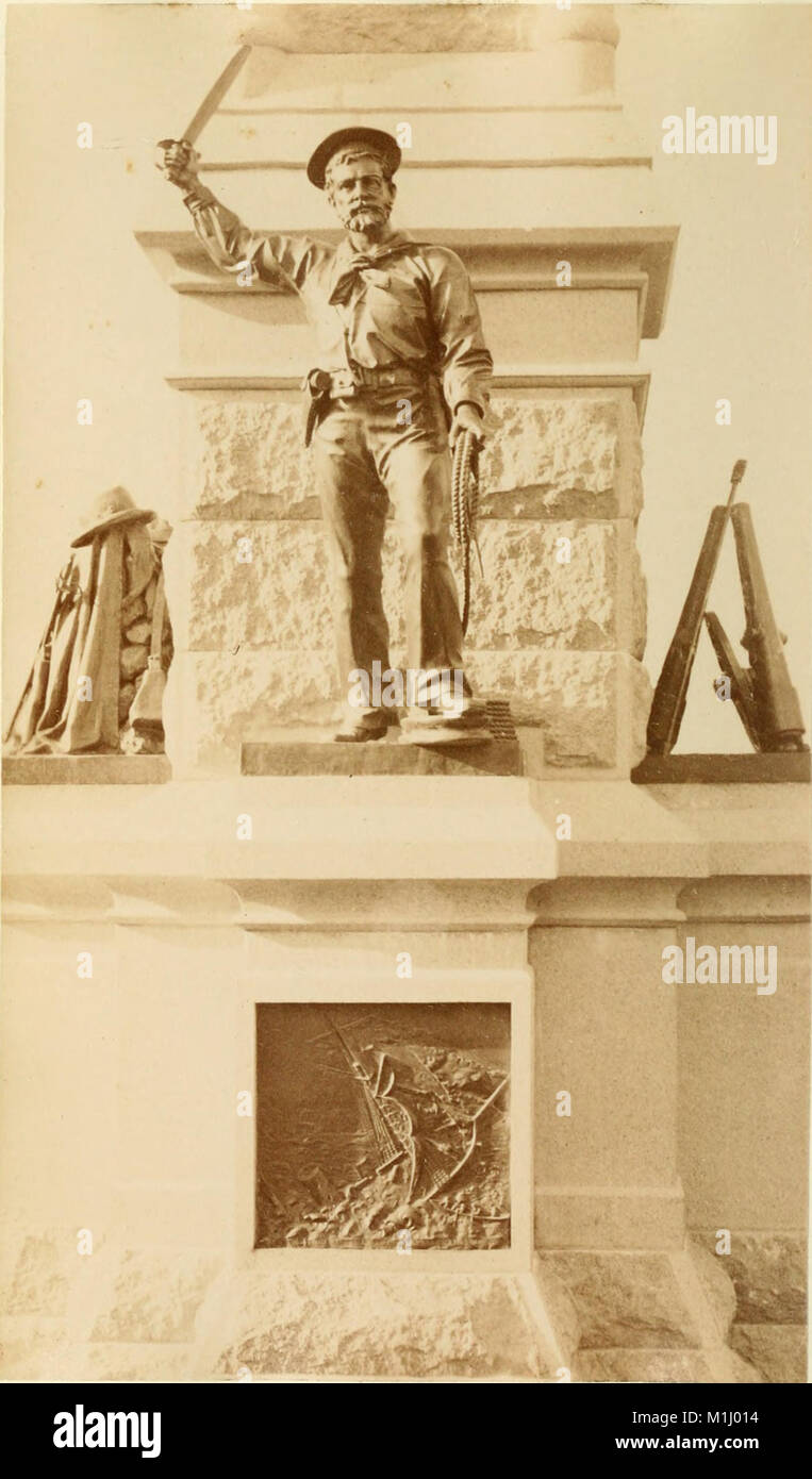 Un compte de la situation des marins et soldats ; Monument érigé par les habitants de la ville de Nashua, au New Hampshire, en l'année mil huit cent vingt-neuf, en l'honneur des hommes de Nashua qui ont servi leur pays (14590717718) Banque D'Images