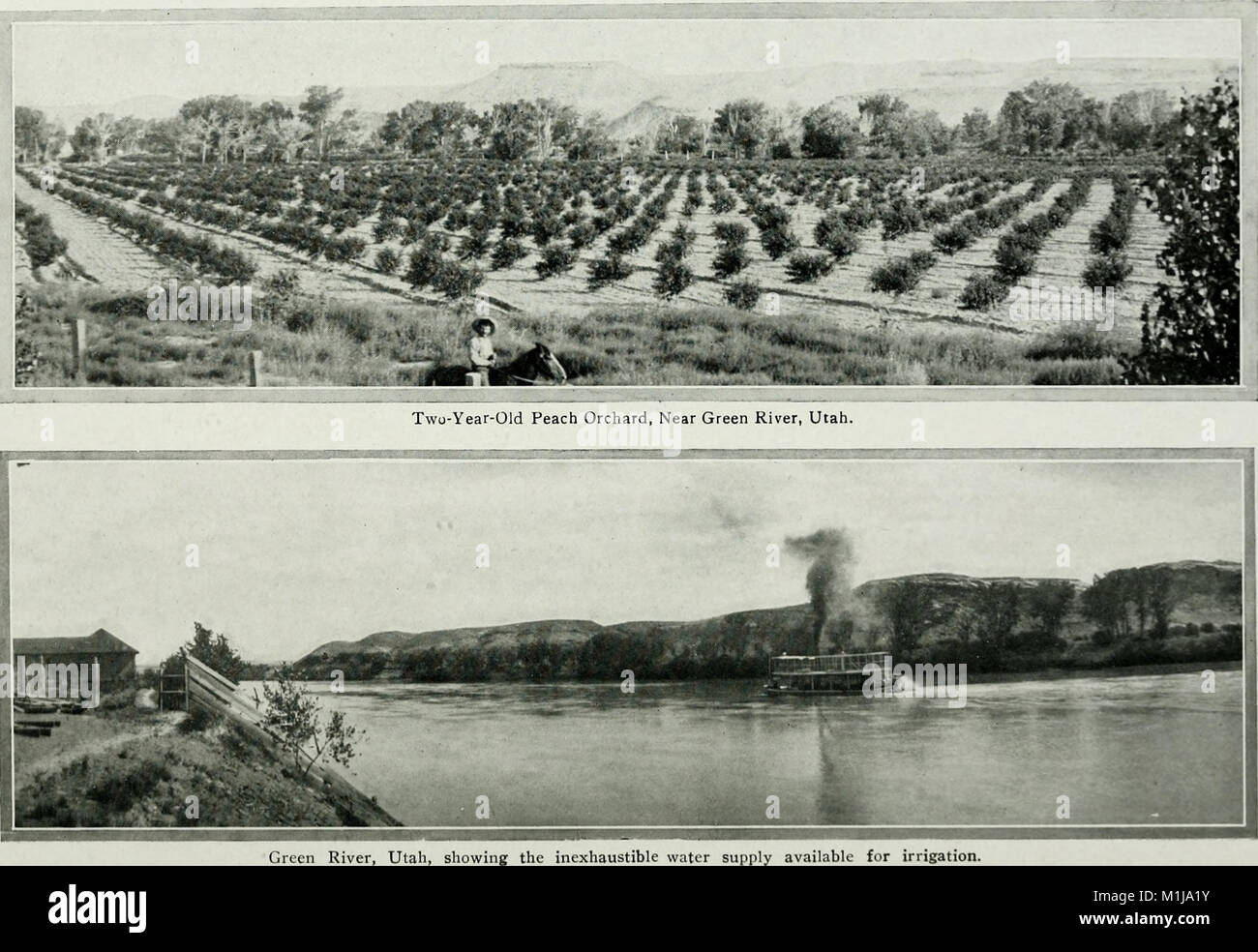 Un aperçu de l'Utah, ses ressources, d'attraction et de merveilles naturelles -par Edward F. Colborn (1909) (14761054705) Banque D'Images