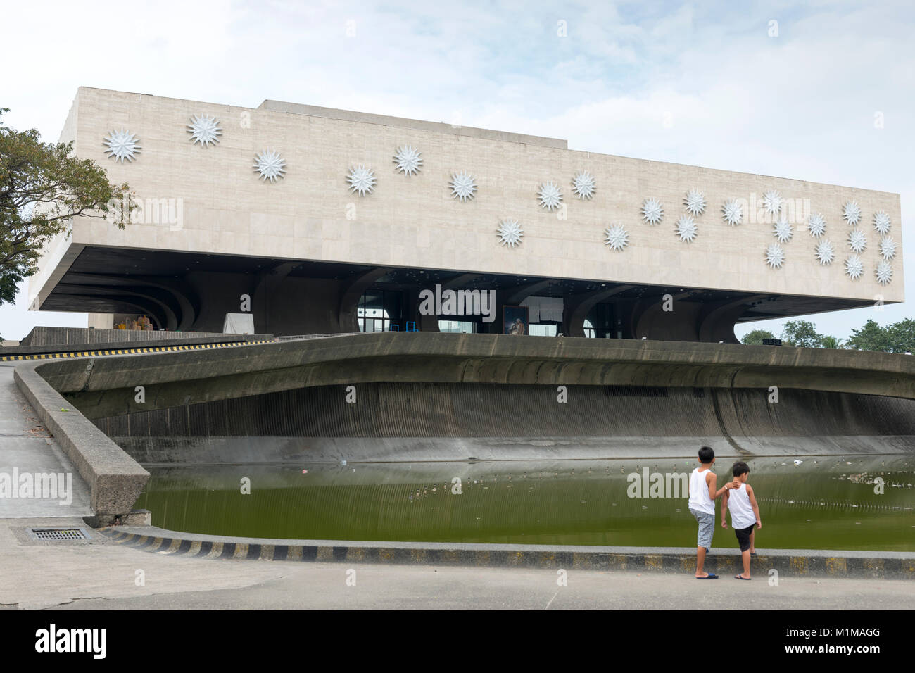 Centre culturel des Philippines, Bay City, Metro Manila, Philippines Banque D'Images