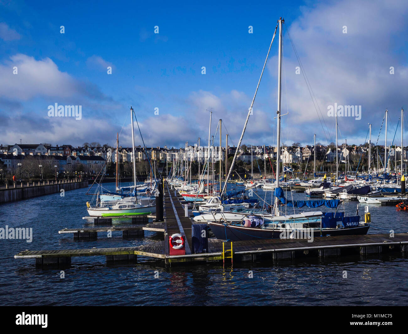 Marina de Bangor Banque D'Images