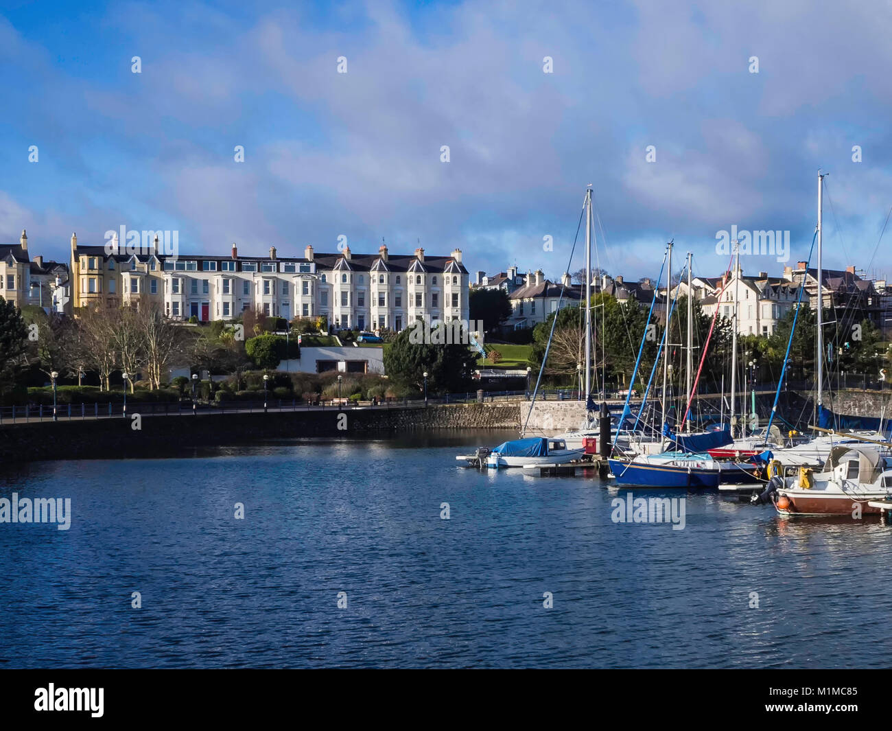 Marina de Bangor Banque D'Images