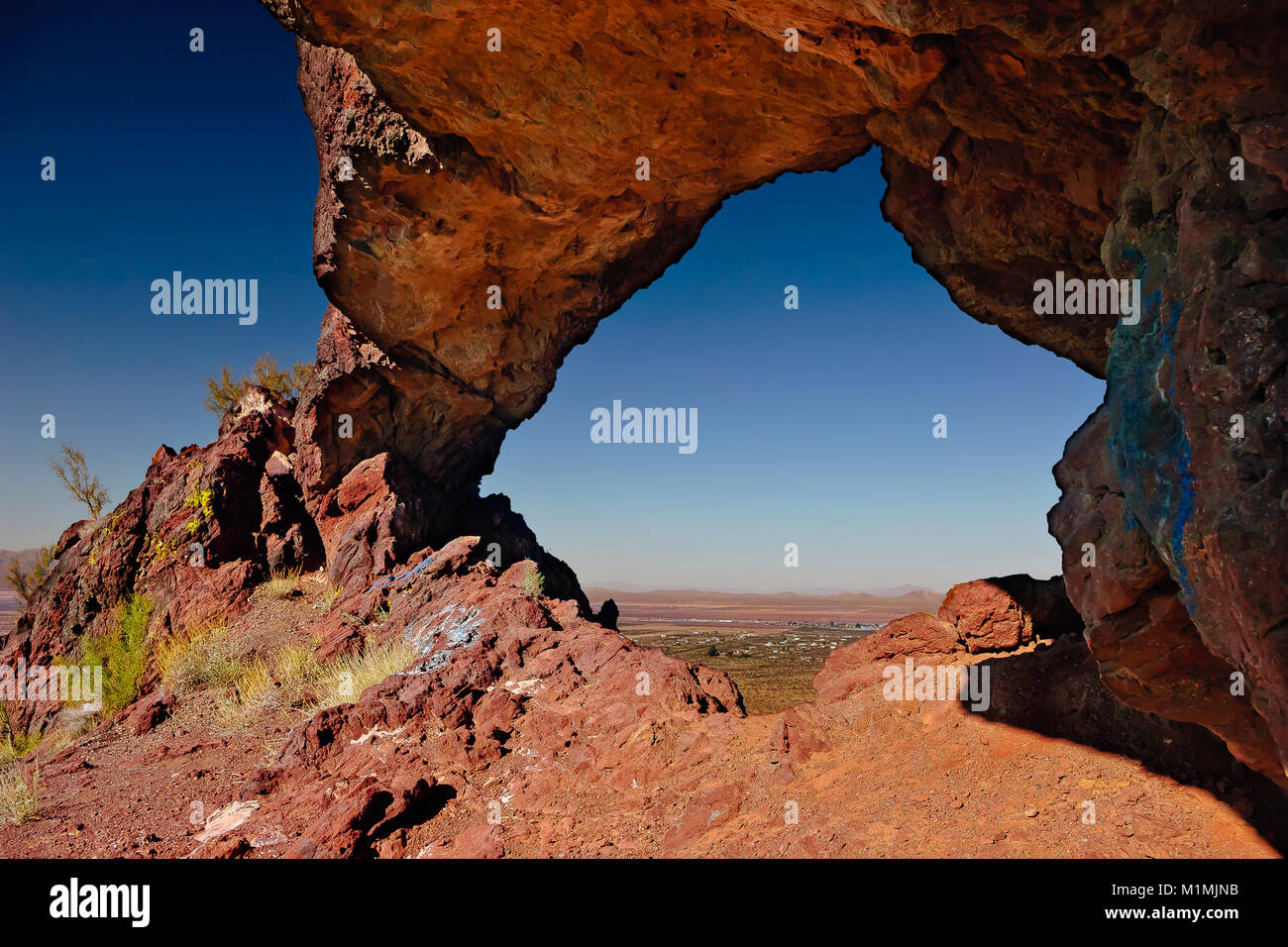 Eagle Eye Mountain, Arizona, États-Unis Banque D'Images