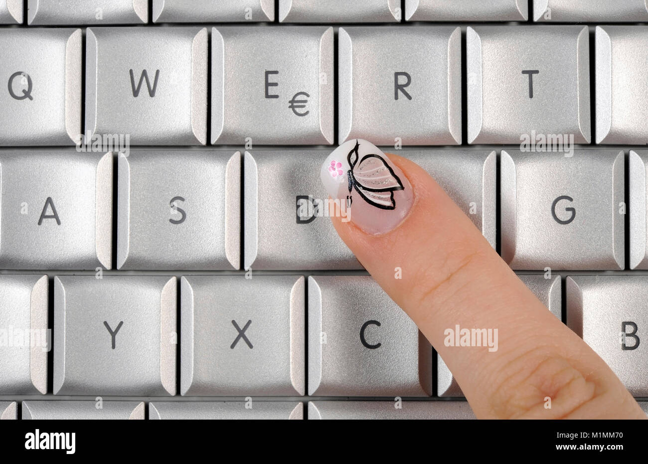 Apple MacBook Pro Ordinateur, clavier Tastatur ordinateur Apple MacBook Pro Banque D'Images