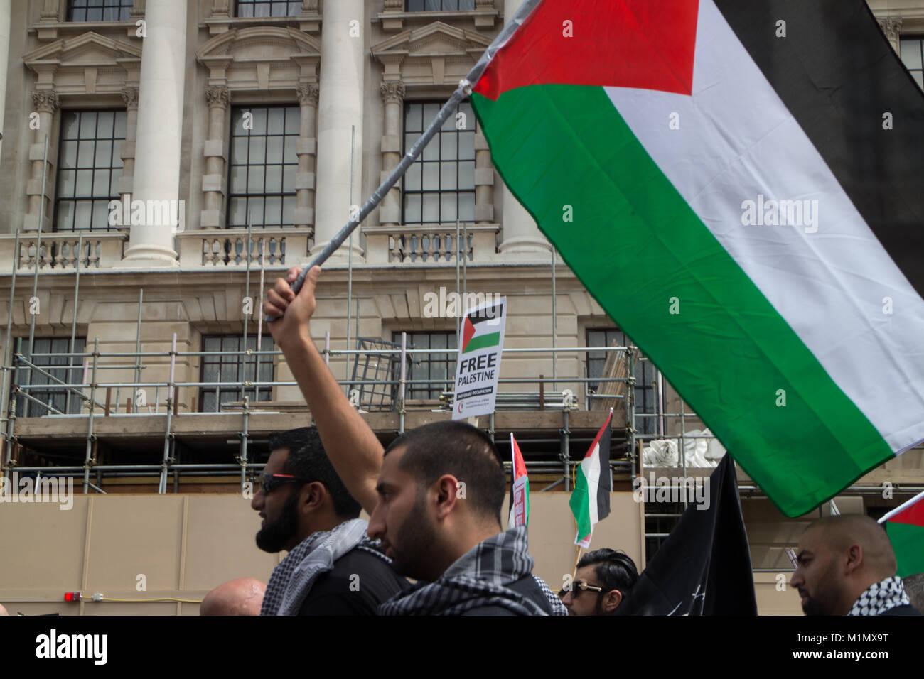 Démonstration Gaza Palestine libre - Demo - UK Banque D'Images