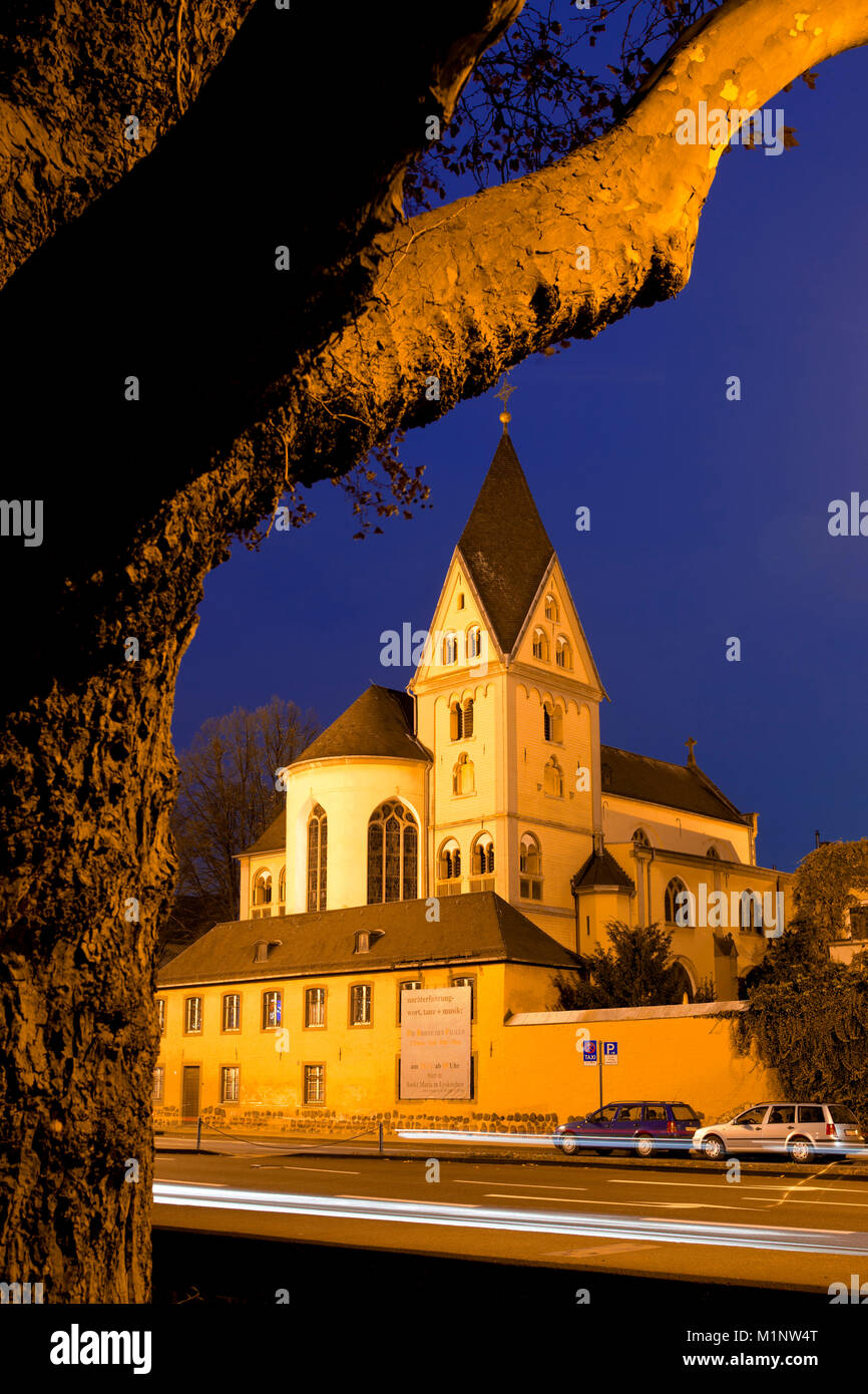 Allemagne, Cologne, l'église romane de Santa Maria Lyskirchen. Deutschland, Koeln, die romanische Kirche St. Maria in Lyskirchen. Banque D'Images