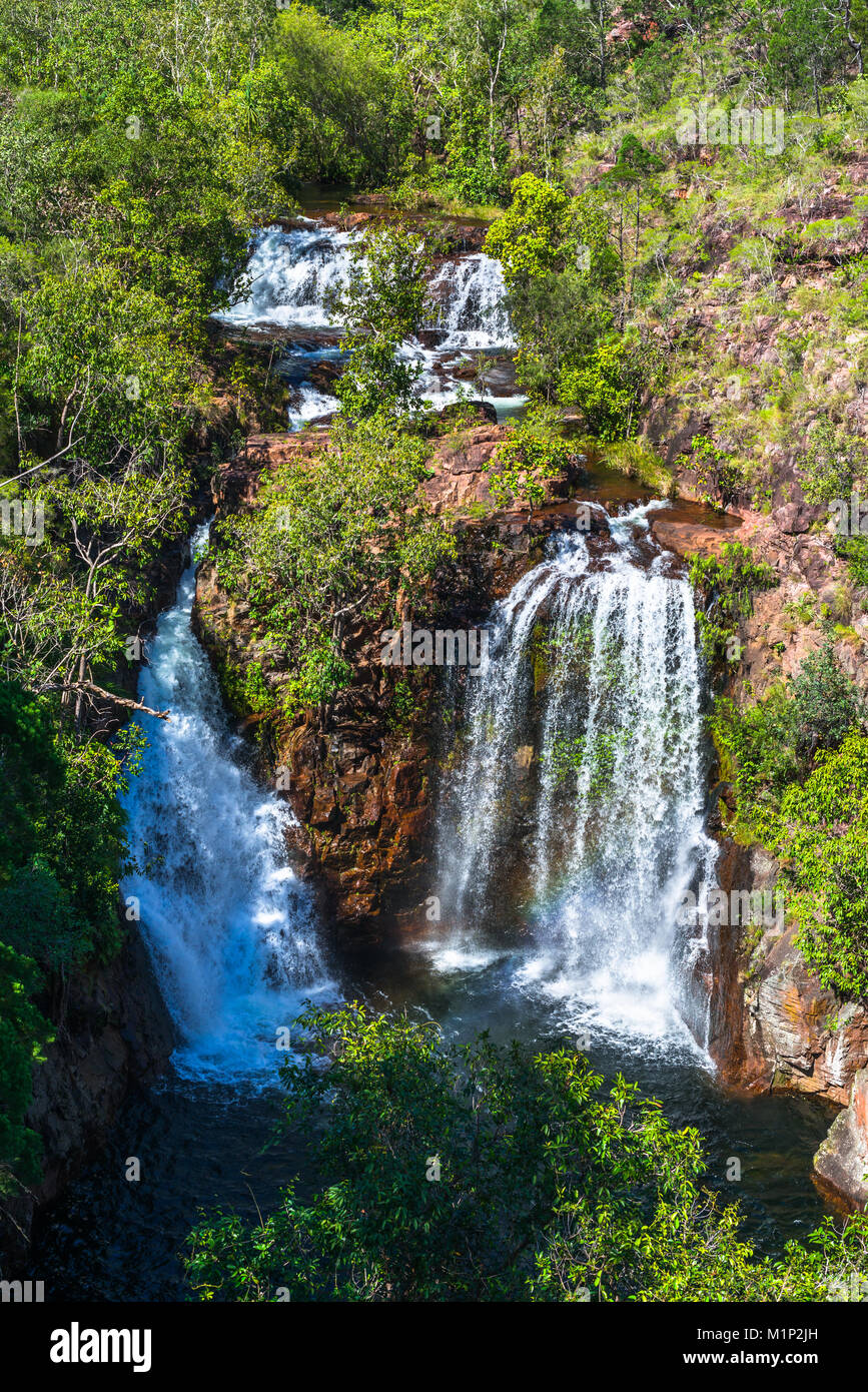 Florence Falls, Litchfield National Park, Territoire du Nord, Australie, Pacifique Banque D'Images