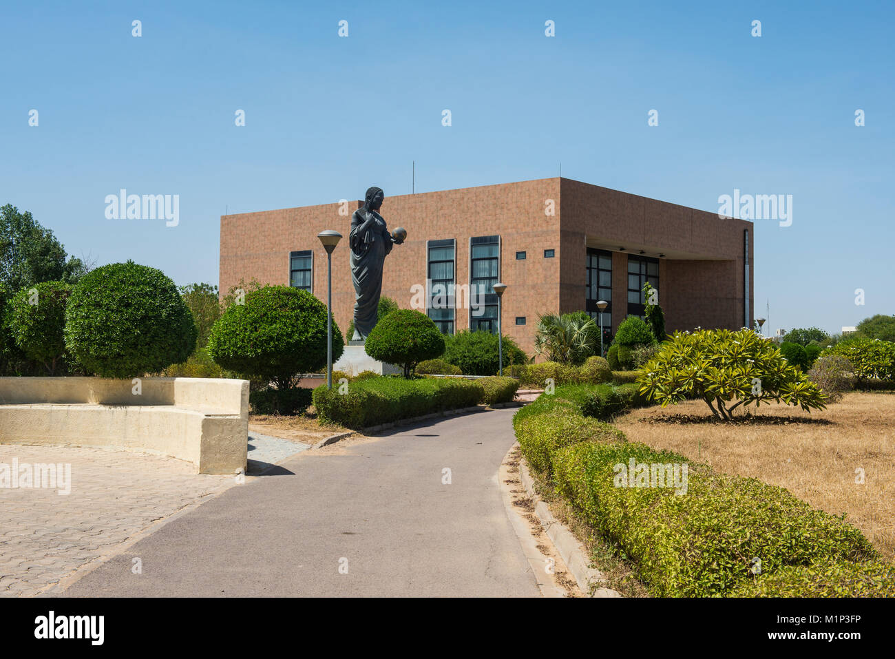 Musée National, N'Djamena, Tchad, Afrique Banque D'Images